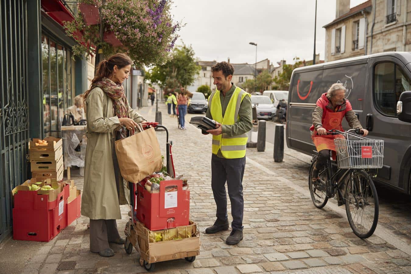 amazon monoprix partenariat livraison villes