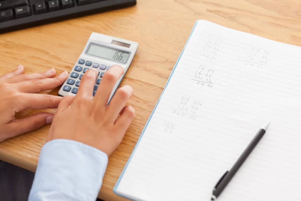 calculer pourcentage acompte sur salaire