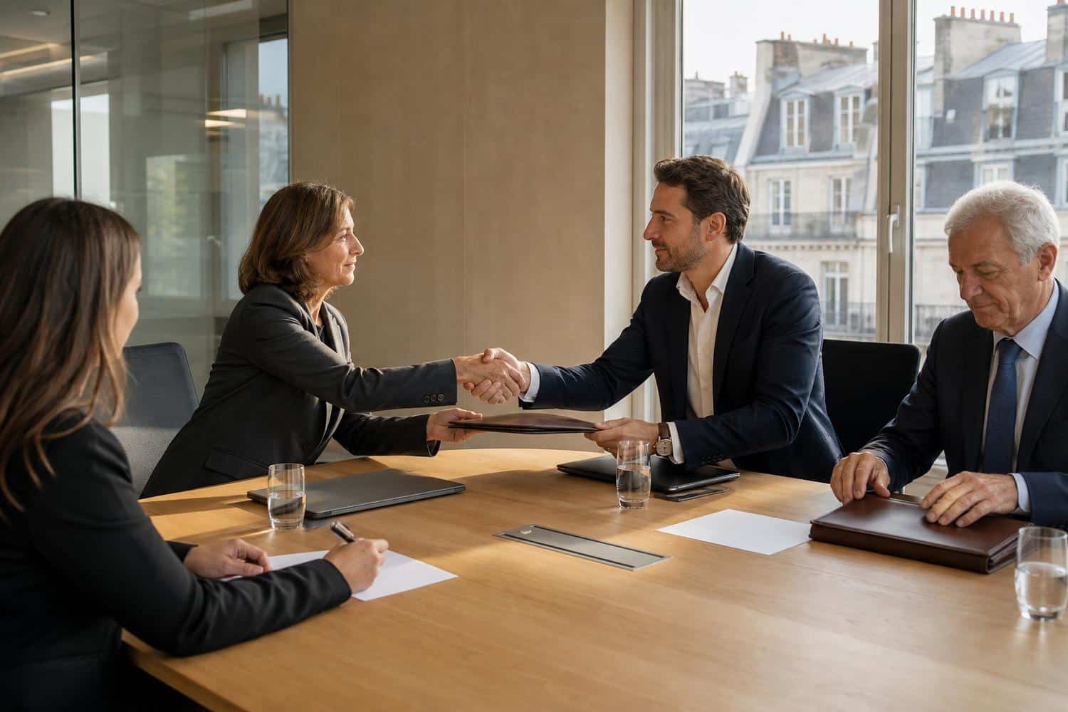 changement de president sas