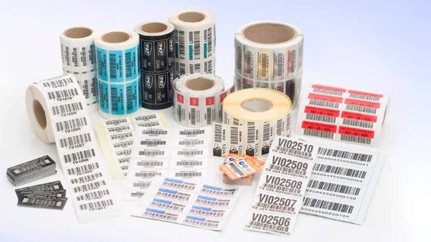 etiquettes identification