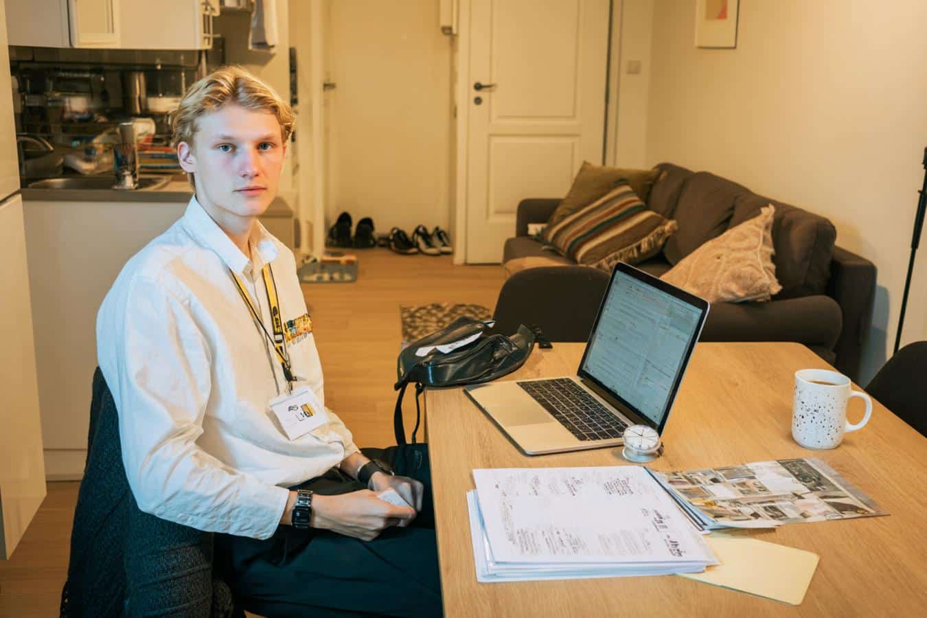 etudiants en stage et job