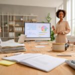 gestion temps rh horloge bureau equipe