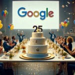 google fete vingt cinq ans