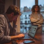 jeune candidat rage applying