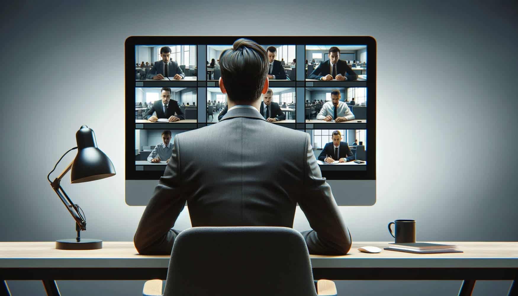 patron surveille ses employes en teletravail