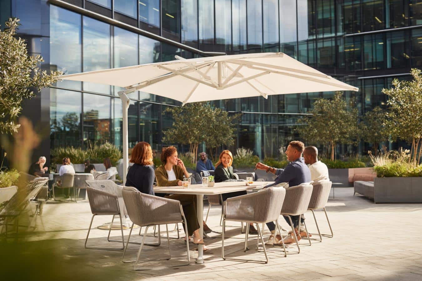 salon de jardin moderne pour entreprises