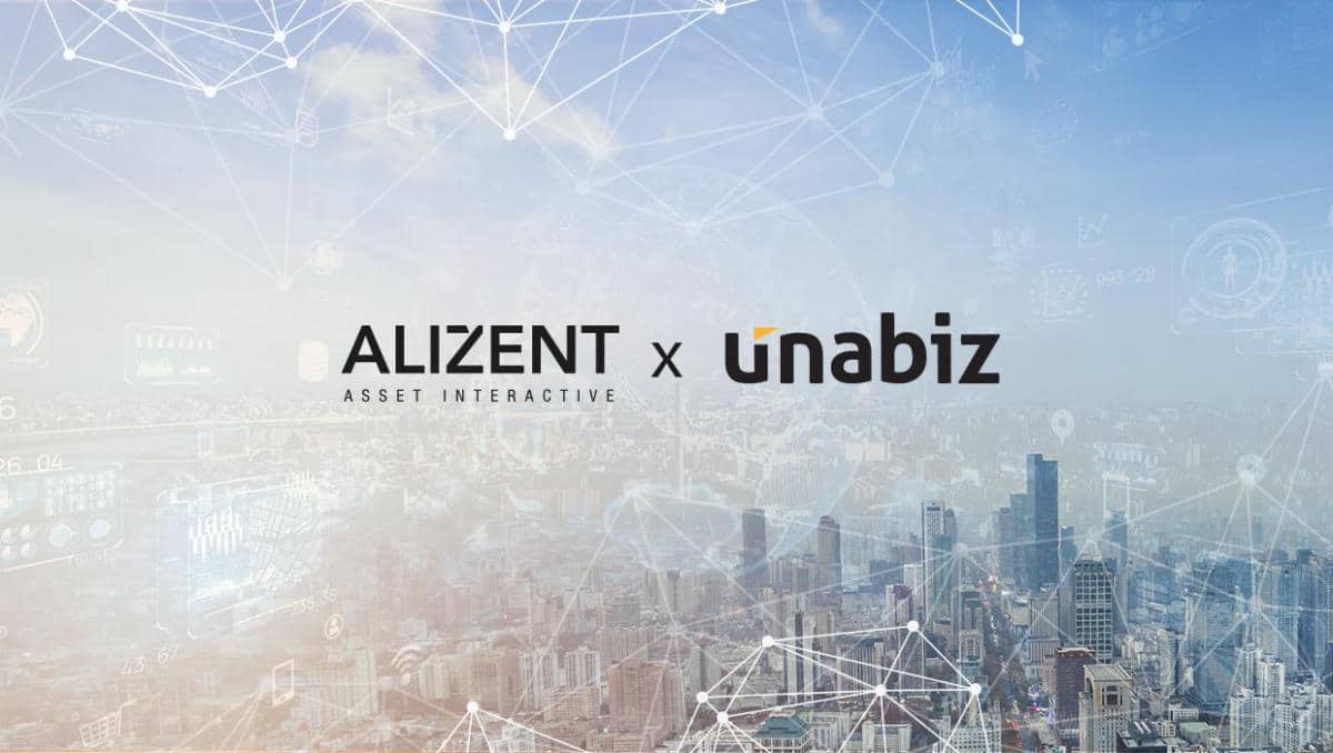 unabiz france et alizent partenariat iot
